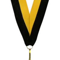 Wstążka 11 mm - żółto-czarna